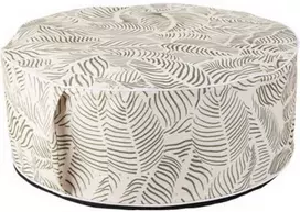 ProGarden Pripučiamas sėdmaišis 55x25 cm su lapų dizainu