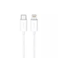 Puro TPE 20W USB-C – Lightning kabelis 3m – baltos spalvos