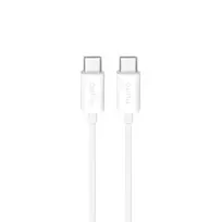 Puro TPE 25W USB-C – USB-C 3m kabelis – baltos spalvos