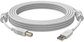 Vision 3 m USB 2.0, 3 m, USB A, USB B, USB 2.0, Kištukas/Kištukas, Baltas