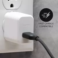 „Mophie Chargestream“ USB-C–USB-C laidas, 1 m, Juodas