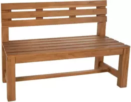 Mville Medinis sodo suoliukas Augusta 150 cm, tikmedžio spalvos