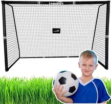 Bramka Metaliniai futbolo vartai 300×200×120 cm vaikams