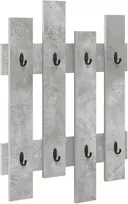 Prikabinamas paltas su saugykla Betono pilka 60 x 3 x 82 cm