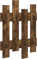 Prikabinamas paltas su saugykla Rūkyta ąžuolas 60 x 3 x 82 cm