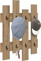 Prikabinamas paltas Sieninis Amatininkų ąžuolas 60 x 3 x 82 cm