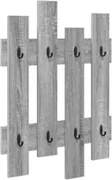 Prikabinamas paltas su saugykla Pilkas Sonoma 60 x 3 x 82 cm