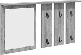Prikabinamas paltas Pilka sonoma ąžuolo 85 x 10 x 45 cm
