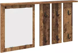 Prikabinamas paltas su lentyna Sena mediena 85 x 10 x 45 cm