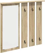 Prikabinamas paltas su lentyna Sonoma ąžuolas 84 x 10 x 80 cm
