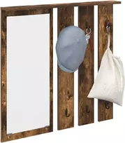 Prikabinamas paltas su lentyna Dūminio ąžuolo 84 x 10 x 80 cm