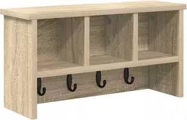 Prikabinamas paltas su lentyna Sonoma ąžuolas 50 x 16 x 26 cm