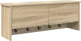 Prikabinamas paltas su lentyna Sonoma ąžuolas 80 x 20 x 30 cm