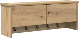 Prikabinamas paltas Sieninis Amatininkų ąžuolas 80 x 20 x 30 cm