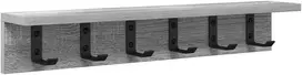 Prikabinamas paltas Pilkas Sonoma 60 x 10,5 x 10,5 cm