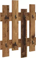 Prikabinamas paltas Senas medis 60 x 3 x 82 cm Apdirbta mediena