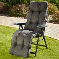 Lena Plus H024-07PB PATIO sodo fotelis su atrama kojoms