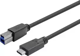Kabelis USB VivoLink USB-C - USB-B 5 m Juodas (PROUSBCBMM5)