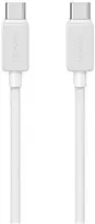Kabelis USAMS KY Series US-SJ696 60W USB-C į USB-C 2m baltos spalvos
