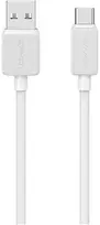 Kabelis USAMS KY Series US-SJ693 3A USB-C į USB-A 2m baltos spalvos