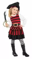 Bigbuy Carnival Kostiumas vaikams Little Lass Piratas 4-6 metai