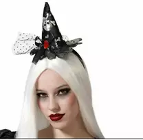 Bigbuy Carnival Galvos juosta Skrybėlė Ragana Halloween