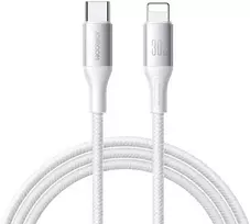USB kabelis Joyroom S-A28 USB-C į Lightning 30W 2.0m baltas