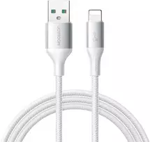 Joyroom S-A28 „Flash“ serijos 3A USB-A – „Lightning“ laidas 2 m – baltos spalvos