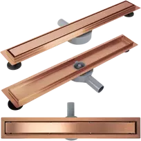 Dušo latakas REA Neox Pro, Brushed Copper, 60 cm
