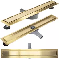 Dušo latakas REA Neox Pro, Brushed Gold, 70 cm