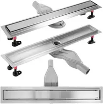 Dušo latakas REA Neox Superflow, Brushed Steel, 70 cm