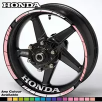 HONDA moto ratų apklijavimas – aukštos kokybės ratlankių lipdukai