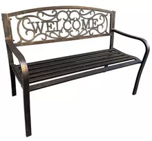 AKORD Sėdėjimo suoliukas sodo Iris Brown 127x62x86