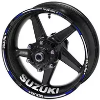 Suzuki motociklo ratlankių lipdukai sportiniams motociklams ratų lipdukų rinkinys
