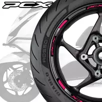 HONDA PCX ratlankių lipdukų juostos – kokybiškas pilnas rinkinys