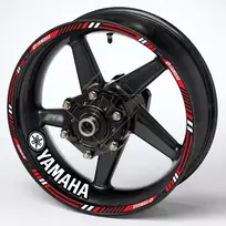 Sportinio dizaino YAMAHA ratlankių lipdukai – tvirtos juostelės ratams