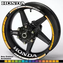 Motociklų HONDA ratlankių lipdukai – sportinis individualizavimas