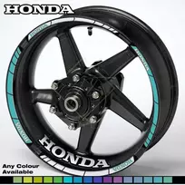 Sportinių HONDA motociklų ratlankių lipdukai – individualus dizaino sprendimas