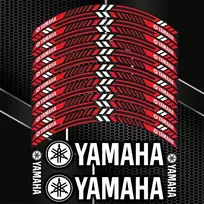 YAMAHA ratų lipdukų juostos – tvirtas ir matomas komplektas