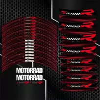 BMW S1000R ratlankių lipdukų rinkinys