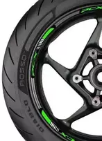 Sportinės HONDA PCX ratlankių juostelės – patvarūs lipdukai komplekte