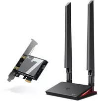 Šakotuvas TP-Link Archer TBE550E WiFi 7 Bluetooth 5.4 adapteris BE9300 Triband, PCI Express, 2x išorinės antenos