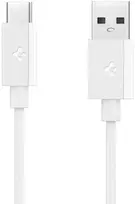 Spigen „Essential“ USB A–USB C 60 W laidas, baltas EB6010AC