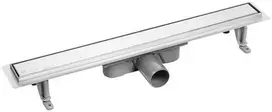 Dušo latakas Laveo Basso 2in1, 60 cm, Inox