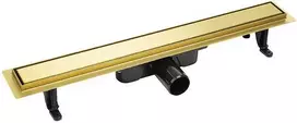 Dušo latakas Laveo Basso 2in1, 80 cm, Gold