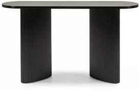 Novanook Rašomasis stalas, ALREQUIN, 140x40x80 cm, Juodas