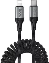 USB C - Lightning kabelis Hoco PD 2,4A 1,5 m X121 juodas
