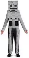 Disguise Vaidmenų žaidimo kostiumas Minecraft Skeleton klasikinis, 7-8 metų vaikams, 127-136 cm