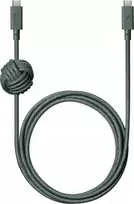 Native Union Anchor Cable 240W - kabelis USB-C - USB-C, 3 m (žalias)