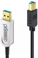„Purelink FiberX“ serijos USB 3.1 stiklo pluošto kabelis – USB-A / USB-B – 7,5 m
